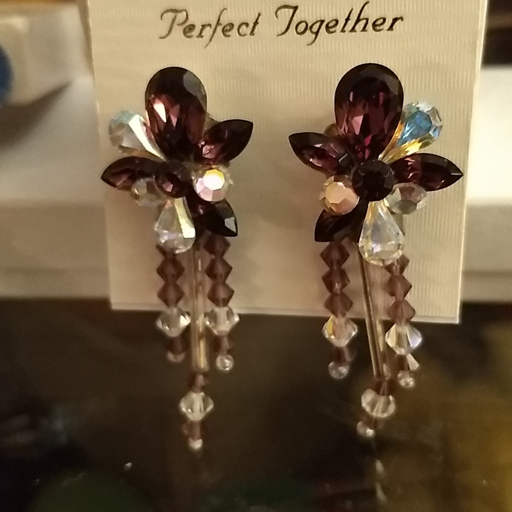 Crystal earrings